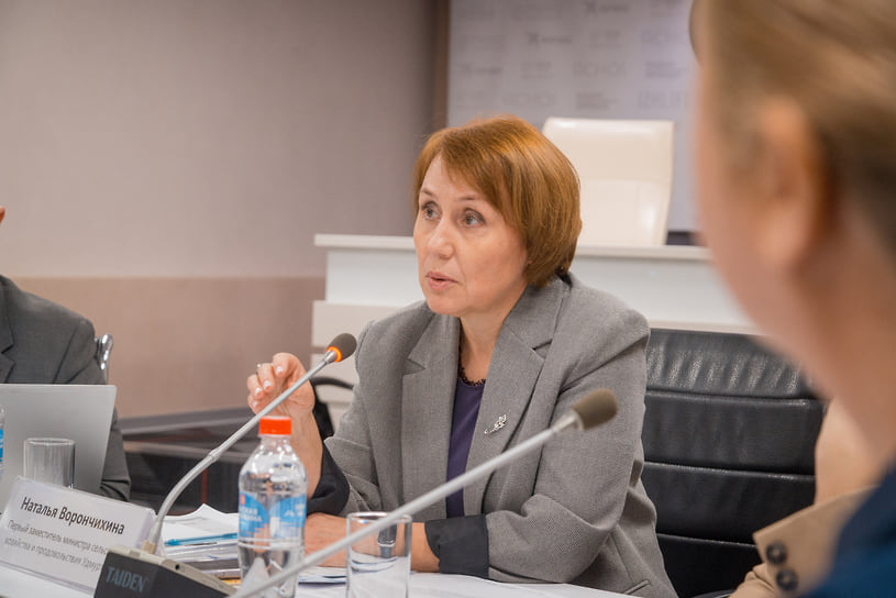 Первый заместитель министра сельского хозяйства и продовольствия Удмуртии Наталья Ворончихина