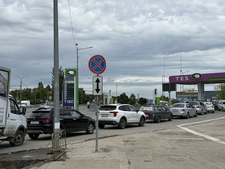 На газомоторное топливо тоже появились очереди 