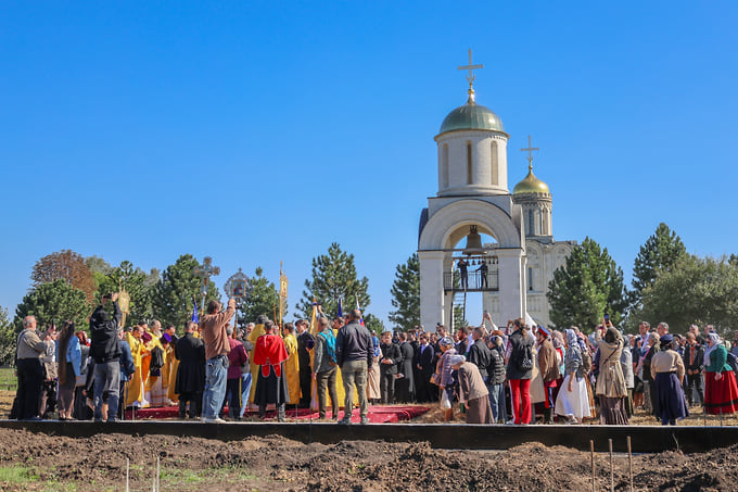 На фестивале традиционно отвели отдельное место православной вере
