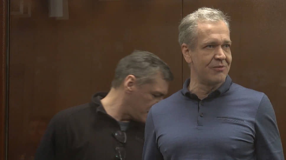 Дмитрий Аржанов в зале Тверского суда  