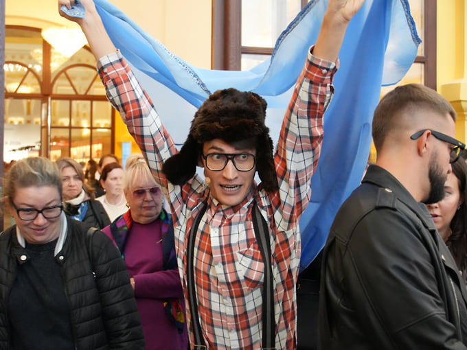 Интерактив во время событийной программы охватывал и детей, и взрослых