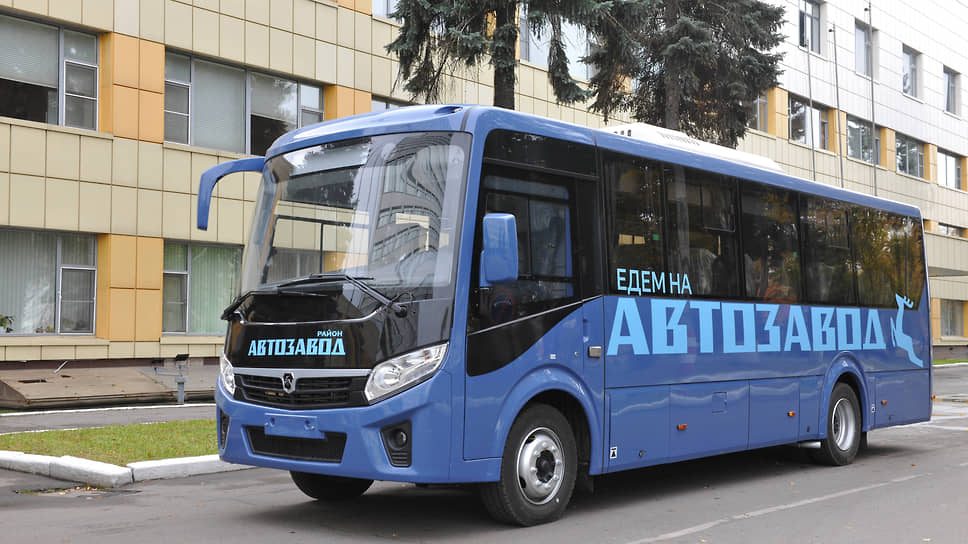 Брендированный автобус, созданный специально для нового экскурсионного маршрута 