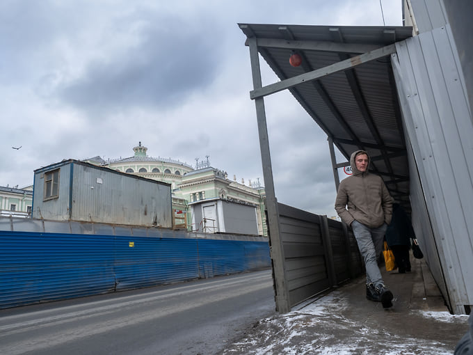 В Петербурге изменят проект планировки выхода со станции метро «Театральная»