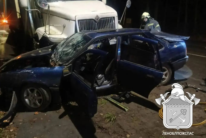 Три пассажира Opel погибли в ДТП в поселке Сосново