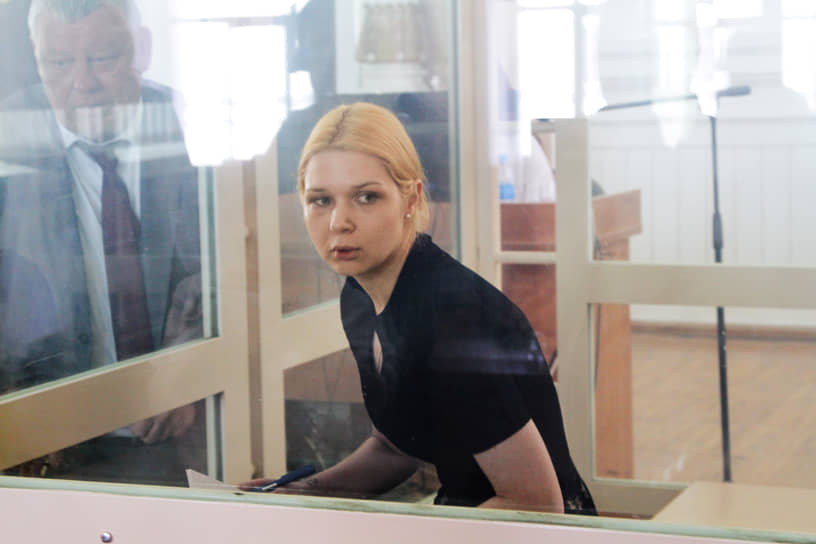 Екатерина Тархова, обвиняемая в убийстве экс-мэра Самары Виктора Тархова и его супруги Натальи 