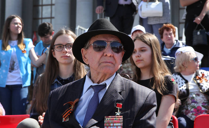 Герой Советского Союза Владимир Чудайкин (1925-2020) в 2018 году