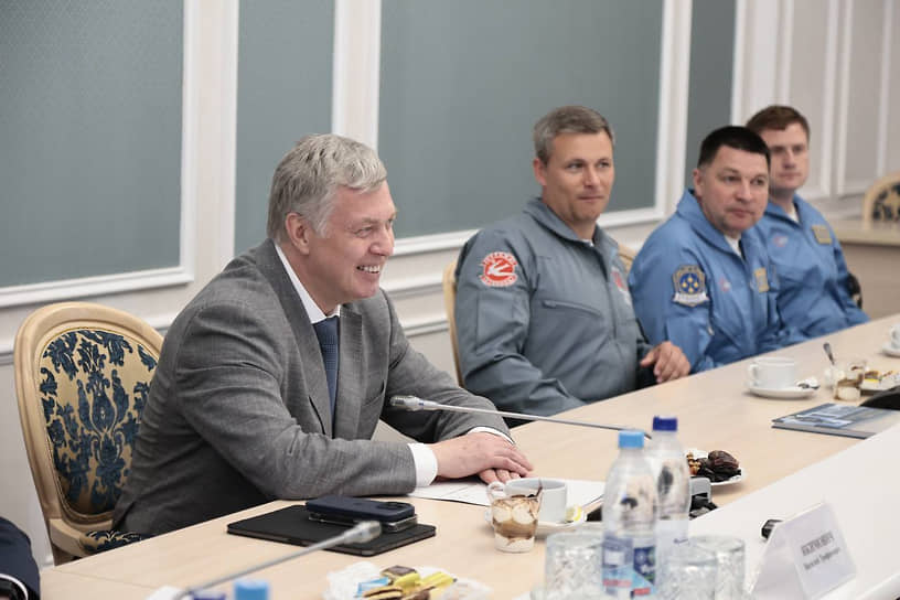 На встрече с губернатором Ульяновской области Алексеем Русских
