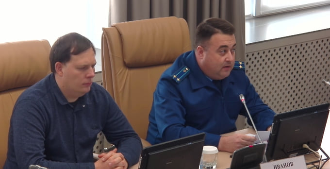 Старший помощник прокурора Саратовской области Антон Иванов