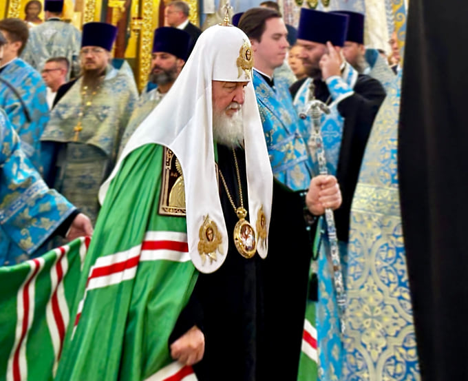 Патриарх Кирилл прибыл в Благовещенский монастырь