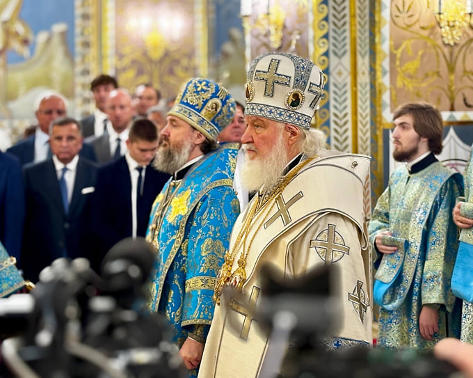 На время богослужения патриарха в Благовещенском монастыре Астрахань осталась без связи, не работали даже терминалы в кафе