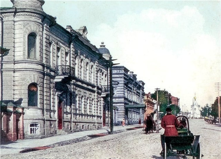 Дом лесопромышленника Чижова Ф.Е., начало ХХ века 