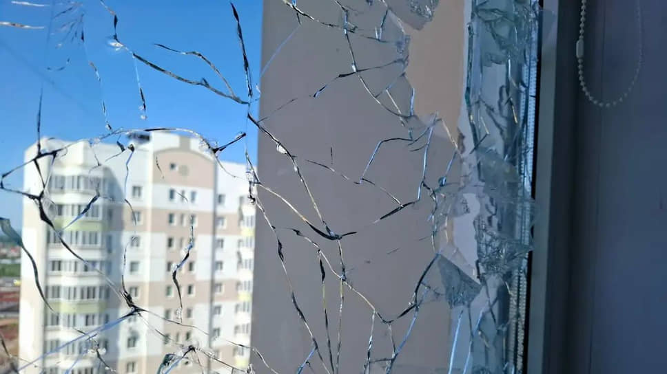 Последствия атаки БПЛА на Курск ночью 7 июля 