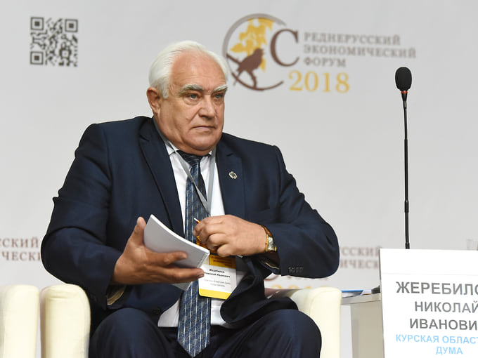 Председатель курской облдумы Николай Жеребилов 