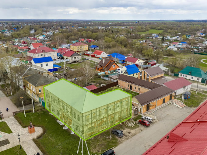 Дом, в котором в 1869–1871 годах жил физик и математик Сергей Чаплыгин 