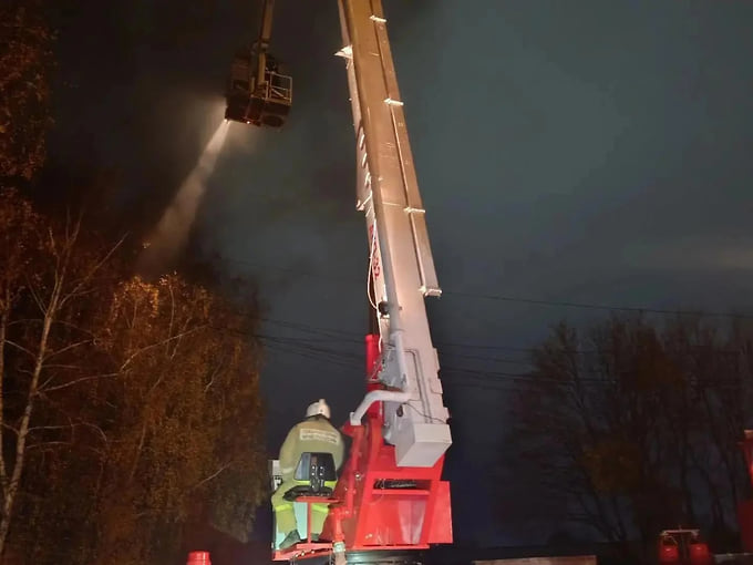 Устранение последствий ракетного удара по заводу в Орле 