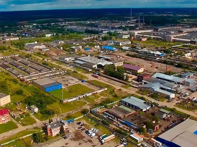 Промышленная зона в Тутаеве