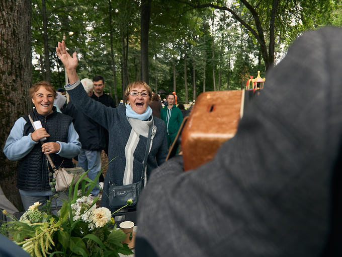 В Большом чаепитии приняли участие как жители Гаврилов-Яма, так и гости из других городов 