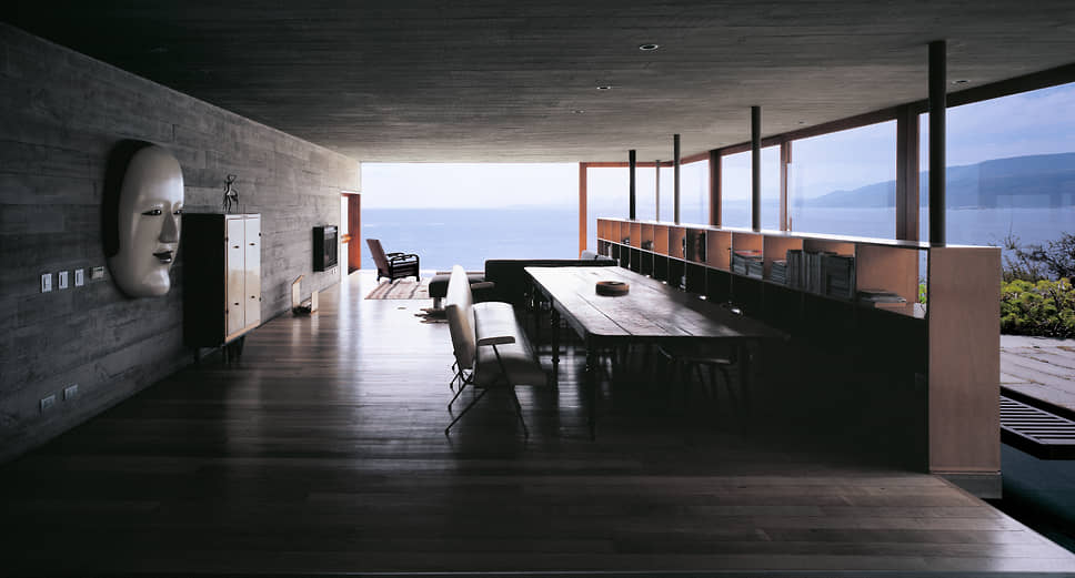 Интерьер Casa Pite, Папудо, Чили, 2005