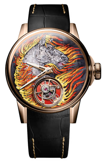Louis Moinet Tourbillon Puzzle Fire Horse