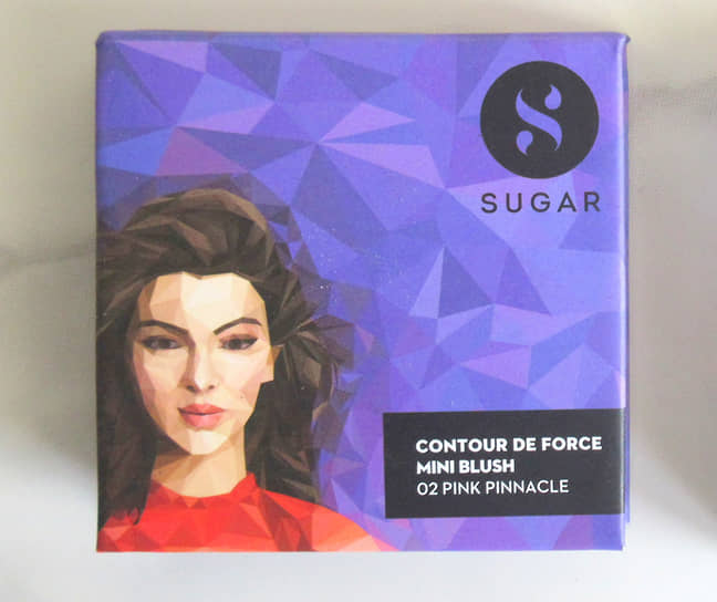 Румяна в мини-формате Contour de Force, Sugar Cosmetics 