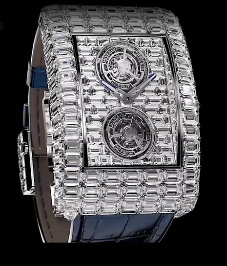 Jacob & Co. Billionaire Double Tourbillon Angel Cut 