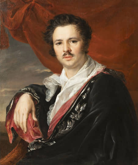 Портрет художника Н. А. Майкова, Василий Тропинин, 1821