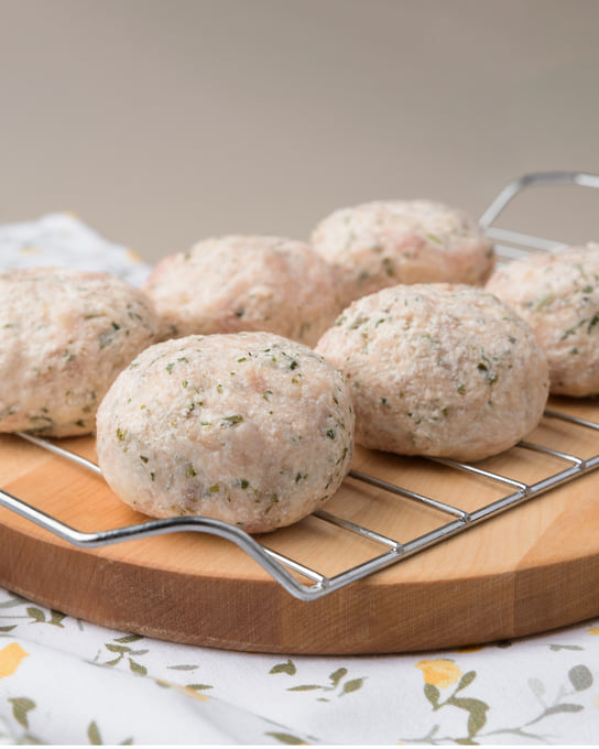 Сырнички куриные с петрушкой