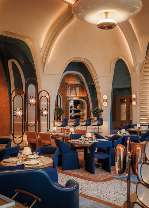 Ресторан Rialto в новом отеле Jumeirah Marsa Al Arab