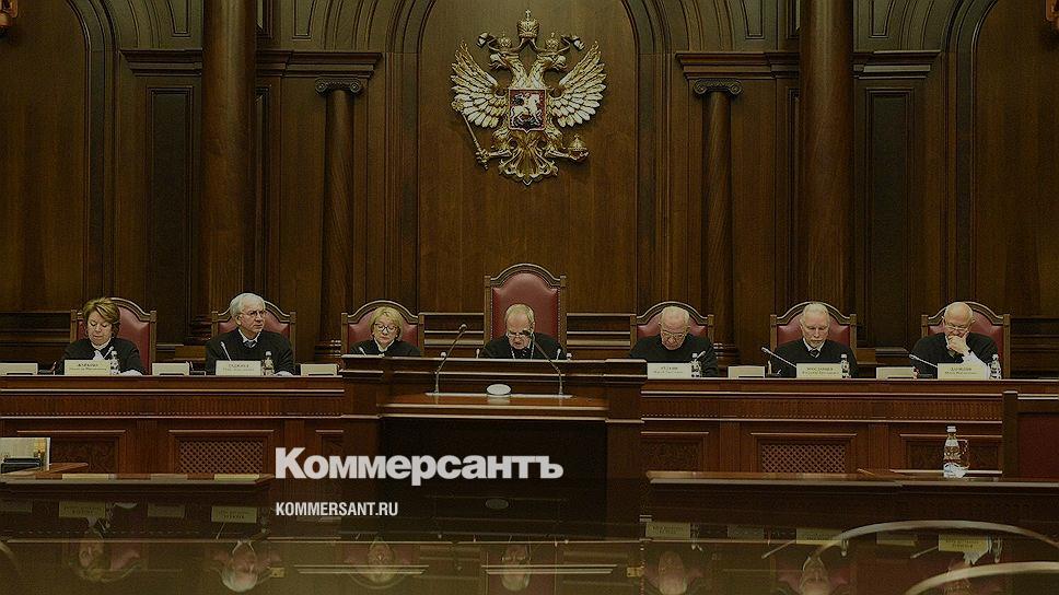 Интерьер конституционного суда рф