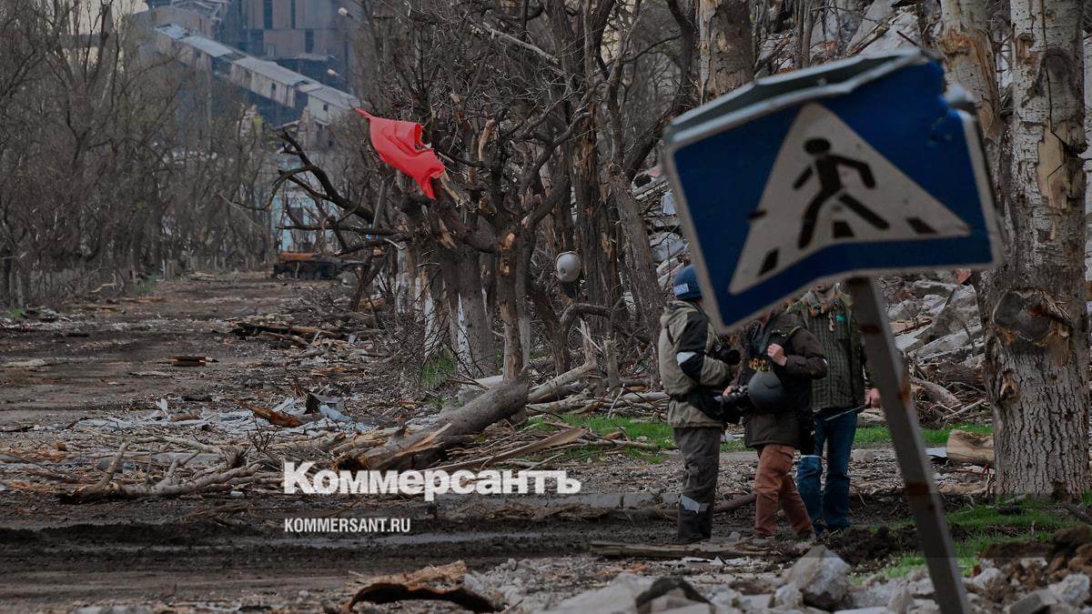 Последствия боев в Мариуполе - Коммерсантъ