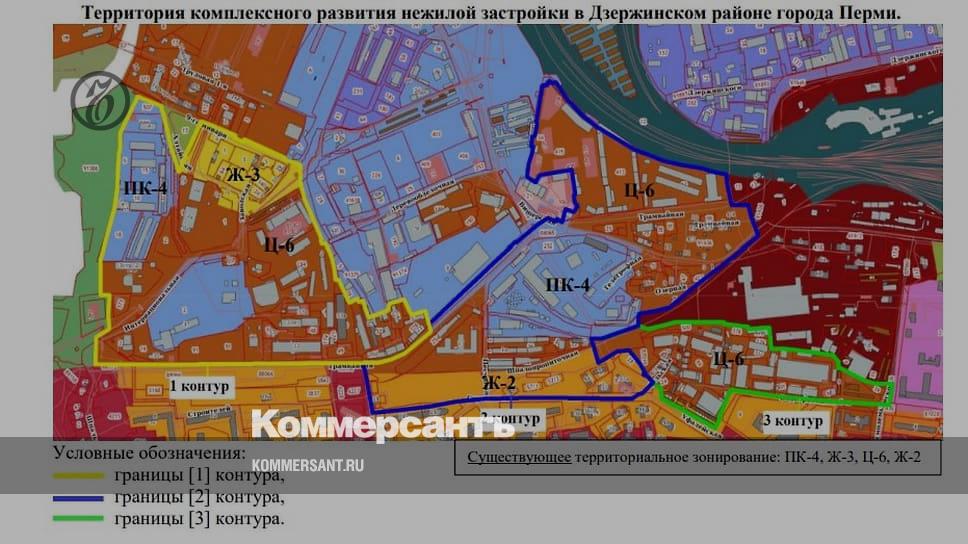 План застройки перми дзержинский район