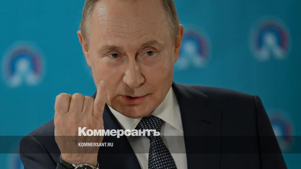 Путин поручил выплатить по 10 тыс. руб. семьям школьников Донбасса и ...