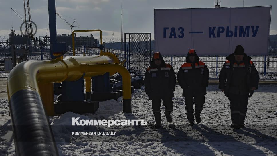 Crimea will remain without gas from the mainland for three days