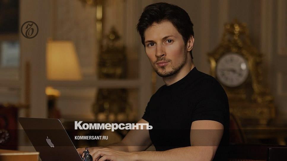 Forbes recognized Pavel Durov as the richest man in the UAE