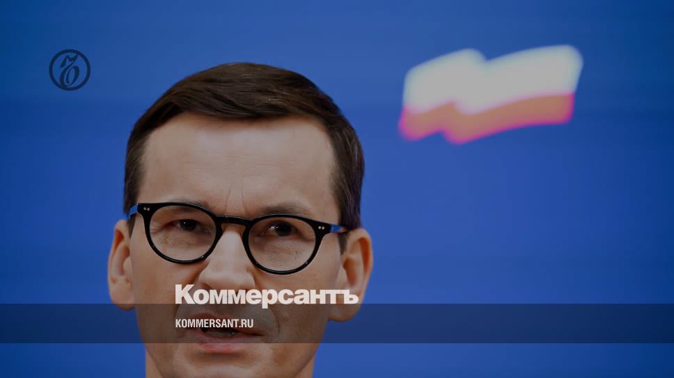 Polish Prime Minister Morawiecki: EU cannot introduce gas price ceiling because of Nordic countries