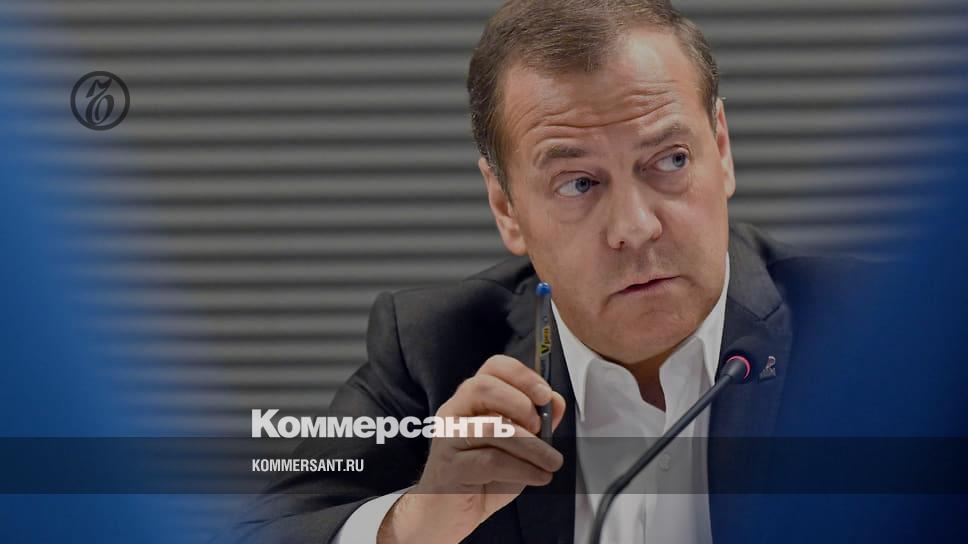 Medvedev saw the approach of a nuclear apocalypse in the supply of foreign weapons to Ukraine
