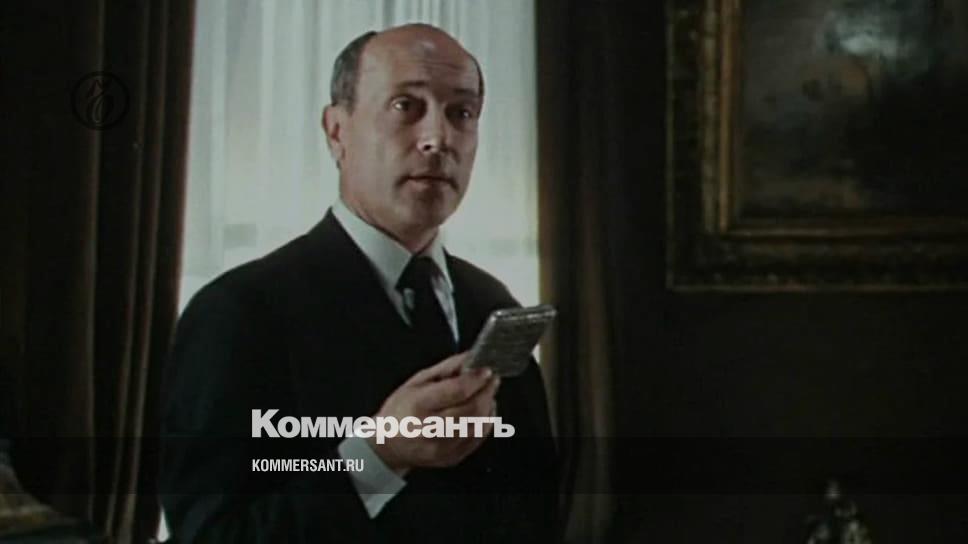 Died actor of the film "At home among strangers, a stranger among his own" Mikhail Chigarev