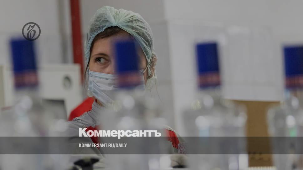 Vodka was put in its place - Kommersant