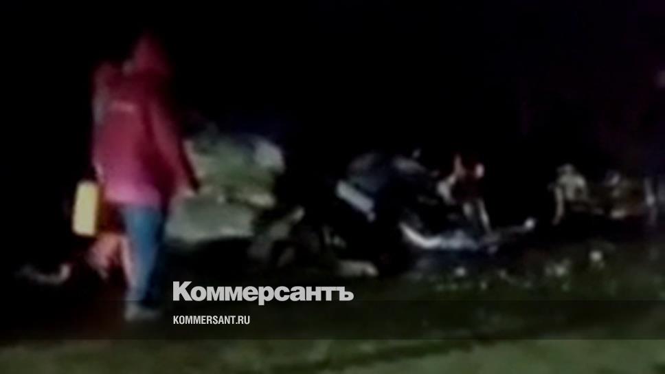 В лобовом дтп под ейском погибли три человека