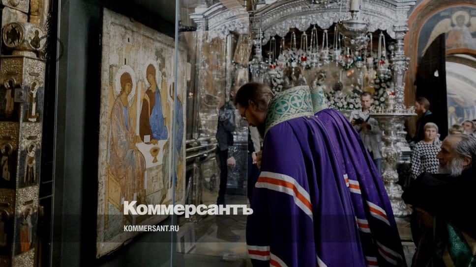 A scheme has been agreed upon according to which the "Trinity" will be moved to the Cathedral of Christ the Savior - Kommersant