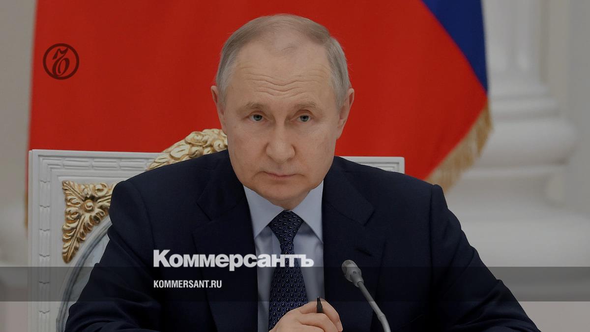 Putin proposed to declare in Russia "five years of creative entrepreneurial work"
