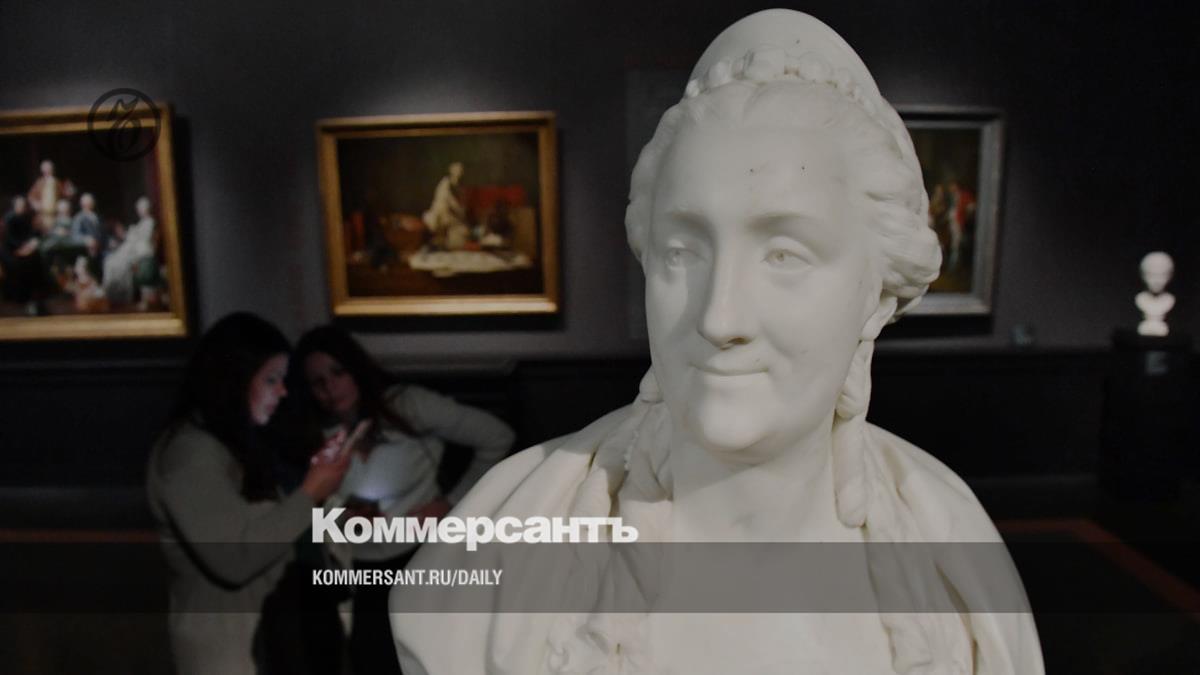 "Salons" Diderot" in the Pushkin State Museum of Fine Arts.  Exhibition overview