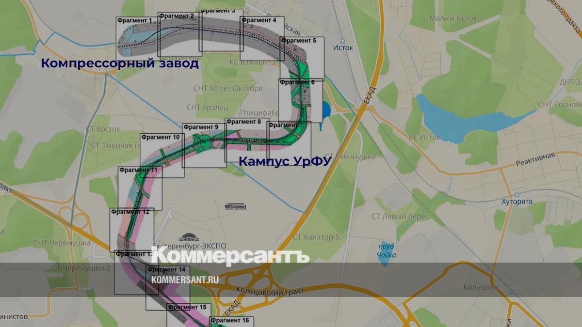 Схема наземного метро екатеринбург