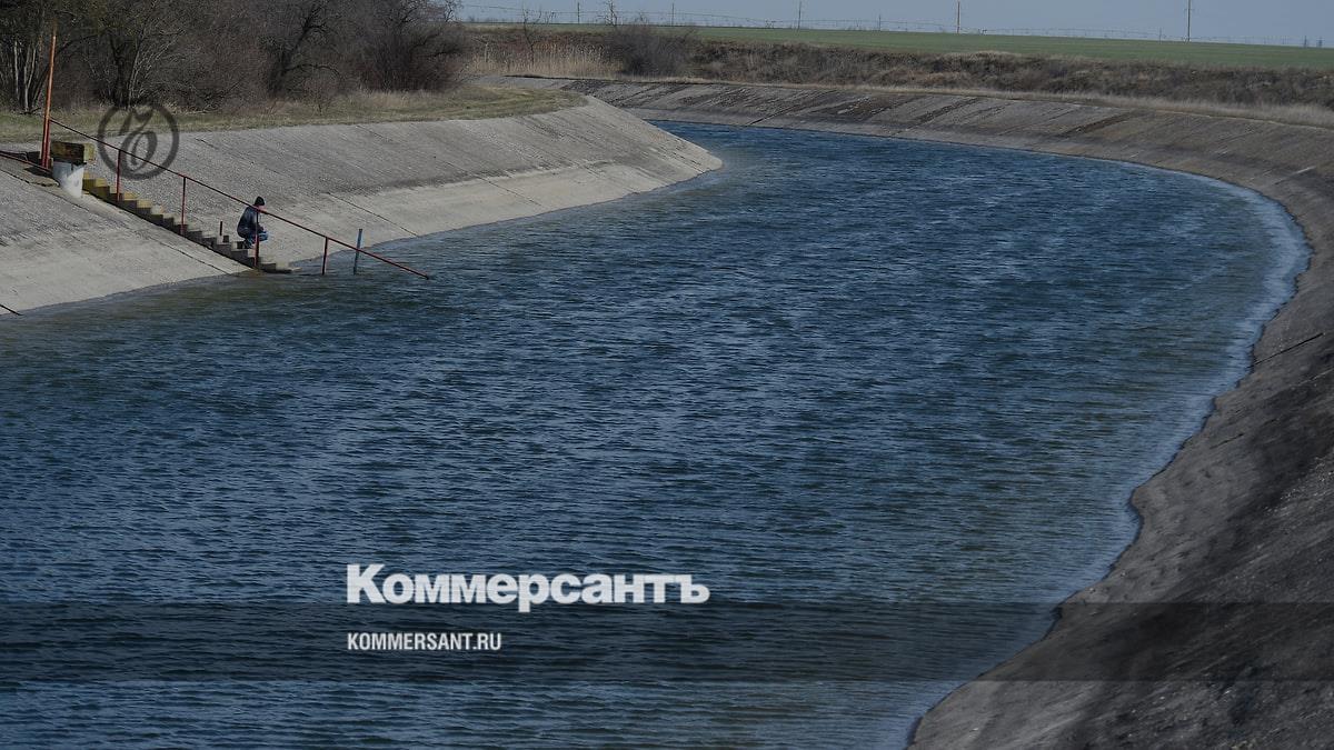 Аксенов в Крыму достаточно воды для бытовых нужд Коммерсантъ Краснодар