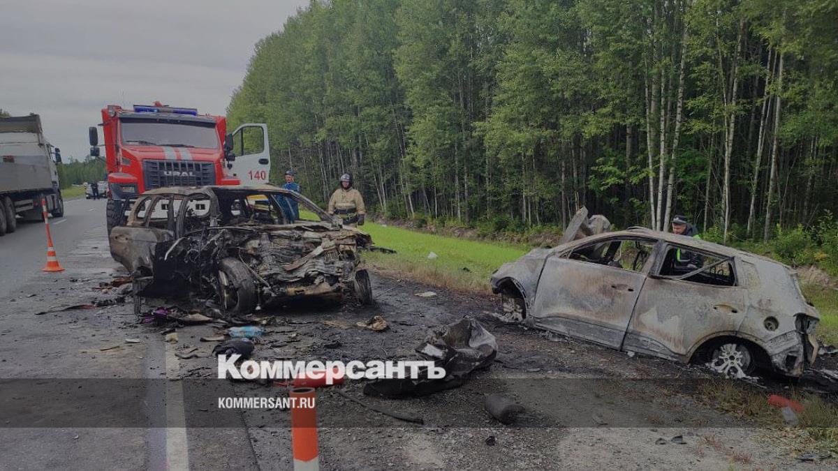 Число погибших в ДТП на тюменской трассе увеличилось до четырех, двое из  них — дети – Коммерсантъ Екатеринбург