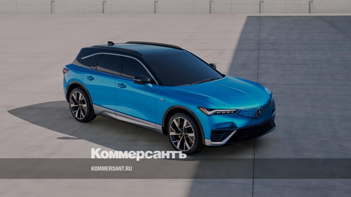 Acura возродила модель ZDX в формате электрокроссовера – Коммерсантъ