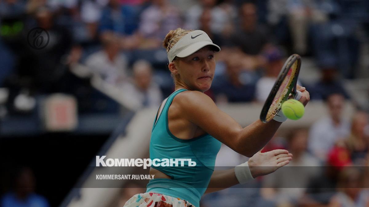 16-year-old Mirra Andreeva eliminated in the second round of the US Open