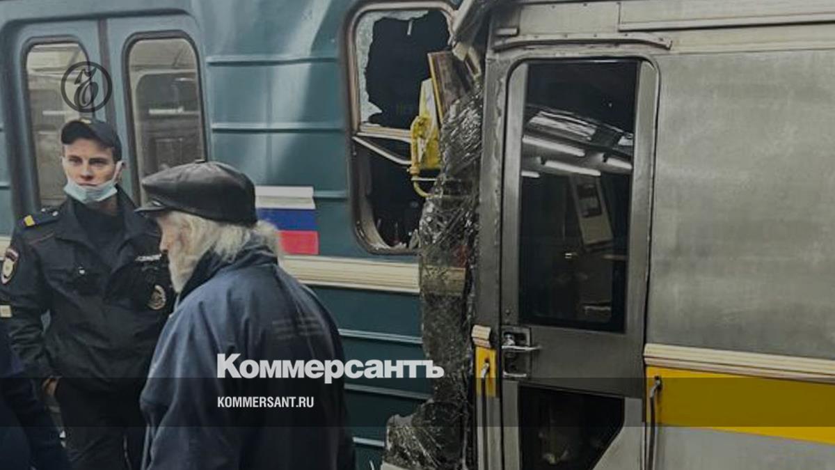 Five people were injured in a metro train collision in Pechatniki
