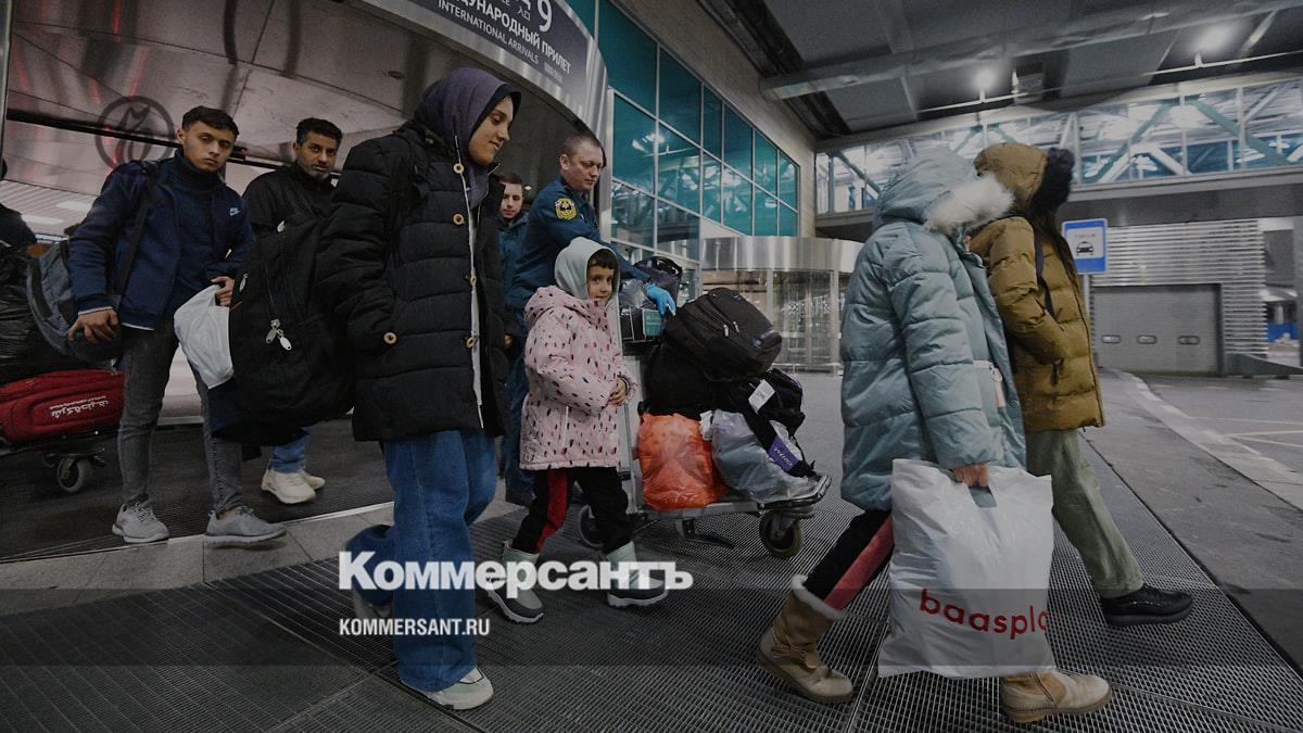 Chechnya will receive half of the Russians evacuated from the Gaza Strip - Kommersant