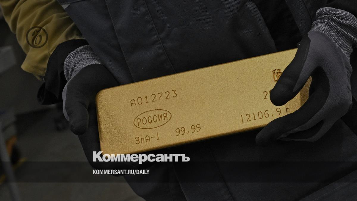 At the end of 2023, gold is in high demand among Russian private investors